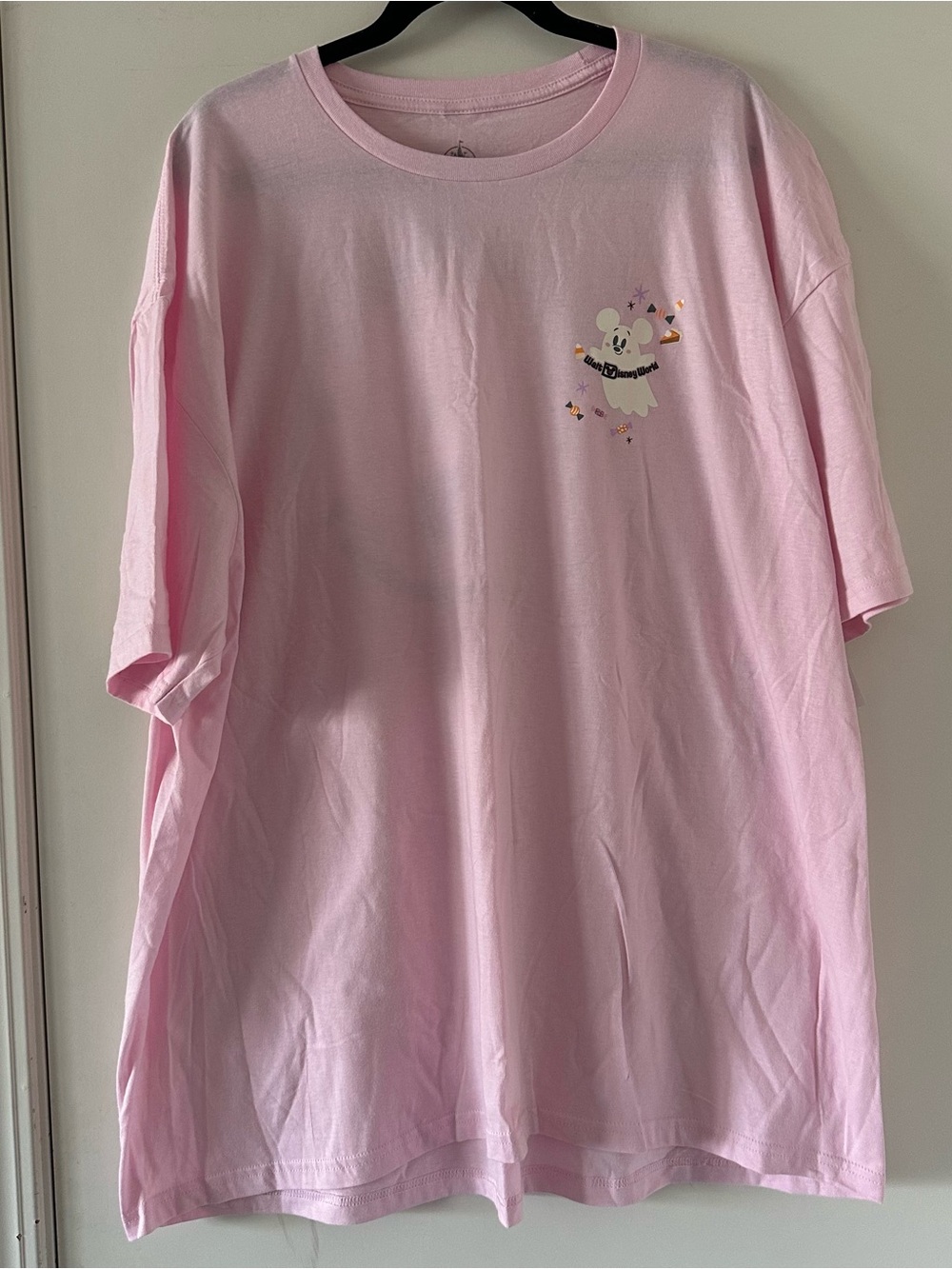 Disney World Women’s Pink Cutie Ghost Fa-Boo-Lous Graphic Tee